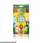 Crayola 10 Ct Silly Scents Washable Scented Markers  B06XY6CDJK